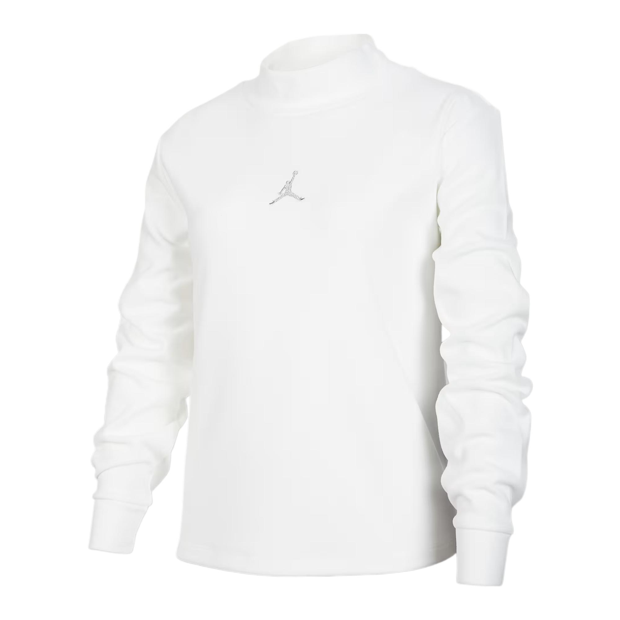 

Jordan Solid Color Comfortable Long Sleeve Kids tops IV2807-133 L