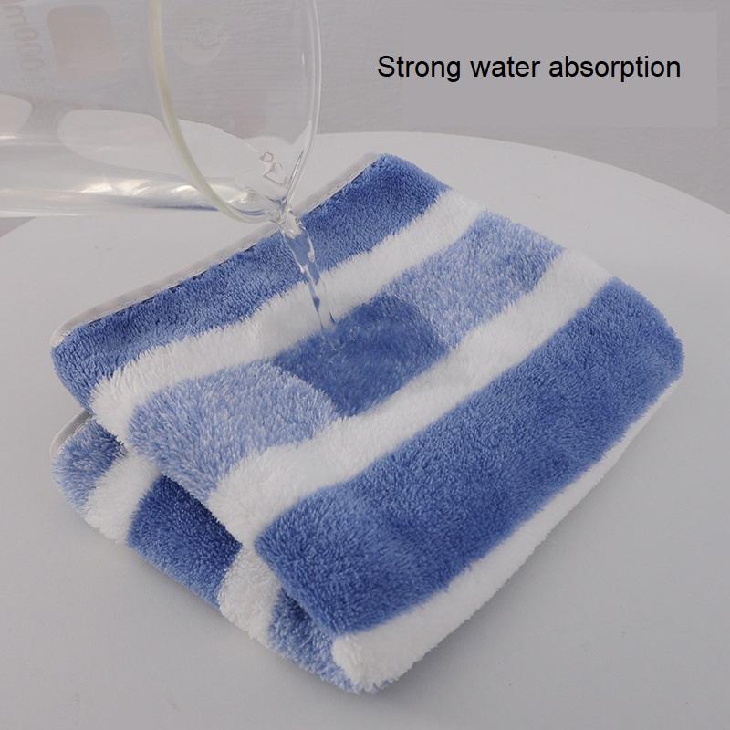 1 Pc Thickened Quick Drying Absorbent Bath Towel Soft Face Towel for Home Bathroom