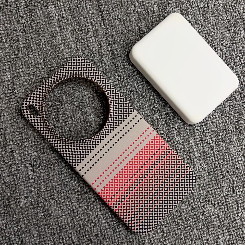Rahmenlose Carbonfaser Kevlar PC Für Magsafe Magnetische Handyhülle Für VIVO X300 X200 Pro Mini Ultra Mode Kabelloses Lade Cover