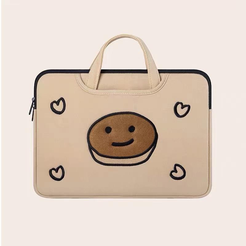 Cute Laptop Bag For Macbook Air 13.3 13.6 15.3 Pro14 15 16 Dell Huawei Samsung LG 15.6 Ipad Air6 Pro11 12.9 13 Inch Tablet Pouch