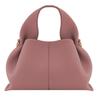 Tasche Damen echtes Rindsleder Schulter Crossbody Handtasche geformt Brotdose Knödel Lunchtasche Valentinstag