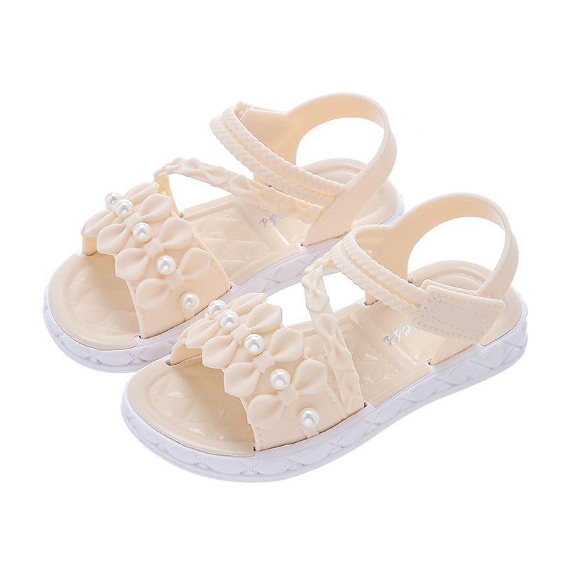 Girls' Sandals for Infants and Toddlers, Summer Non-Slip, for Girls, Babies, Students, Princess Style, Direct Supply, Soft Sole