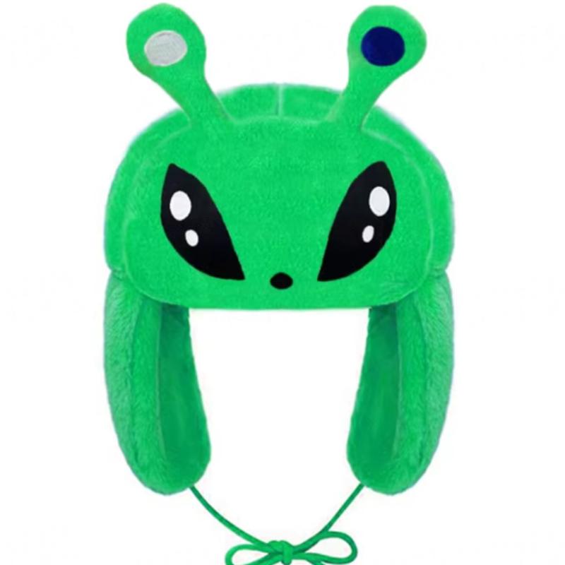 European and American Autumn and Winter Cartoon Cute Warm Ear Protection and Cold Proof Men's and Women's Hats