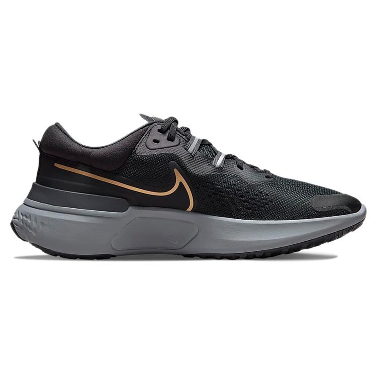 Nike React Miler 2 'Black Metallic Gold' Men's CW7121-005