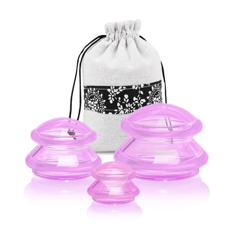 Anti-cellulite Silicone Suction Cup Ventosas Massage Body Cups Vacuum Cupping Therapy Set Masajeador Face Sucker Slimming Jars