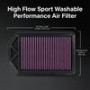 For Honda CR-V RE4 2.4 K24 L4 Gas 2007-2009 High Flow Performance Air Filter 33-2377 OEM:17220RZA000