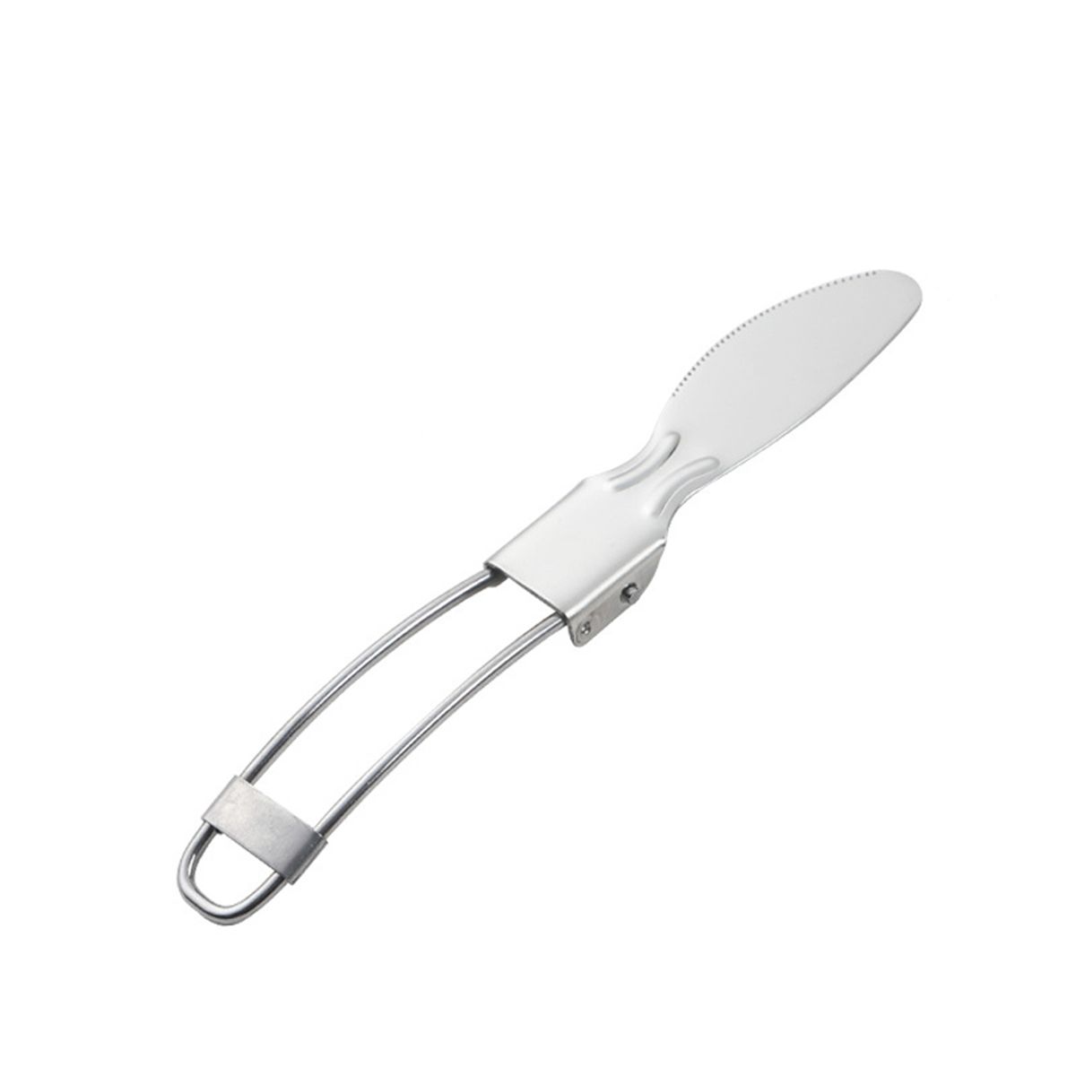Travel Picnic Stainless Steel Utensils Tableware Camping Spork Spoon Cutlery Fork