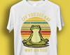 Eff You See Kay Why Oh Du Lustiger Süßer Frosch Meme Geschenk Lustiges Unisex Gamer Kult Film Musik T-Shirt P4104