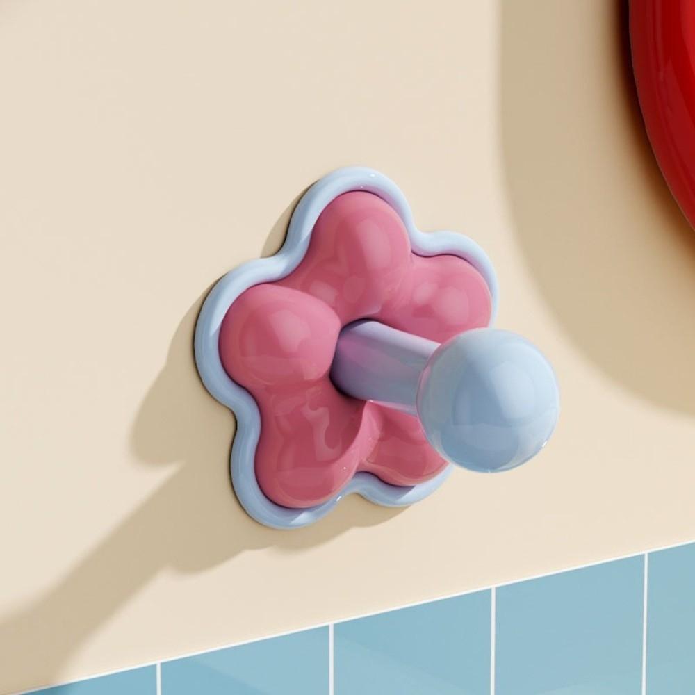 6PCS/SET Plastic No-drill Hook Stable Support Storage Hook Durable Wall Hook Toilet
