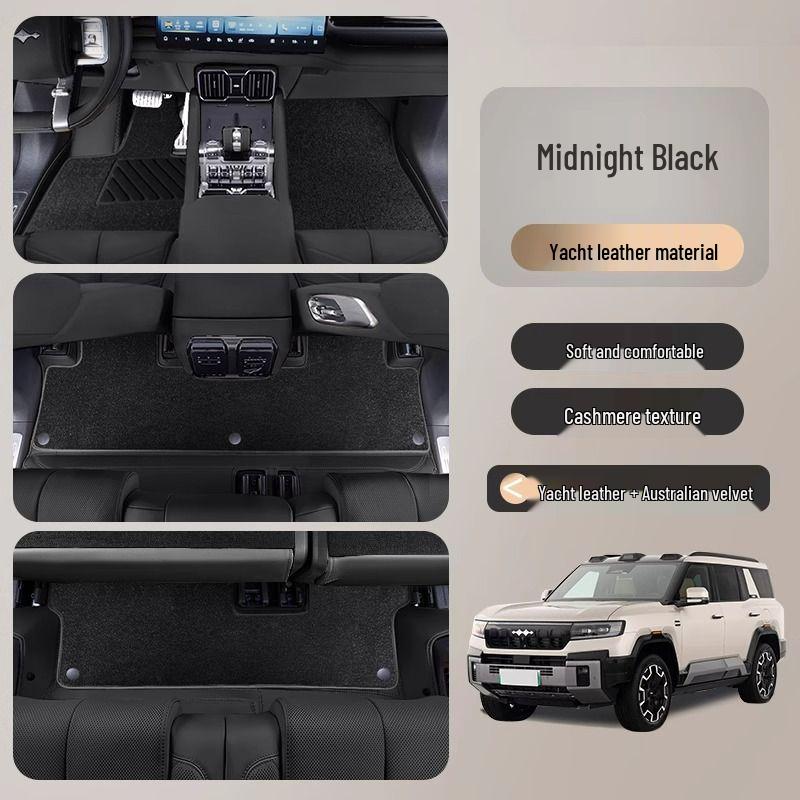 Fang Cheng Bao 8 Car Floor Mats: Full Coverage for 2025 Model, 6 or 7-Seater