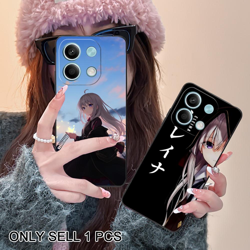 Wandering Witch Elaina Matte TPU Mobile Phone Case for POCO M7 M6 M5 M4 M3 X7 X6 X5 X4 X3 Pro GT 5G Colorful Printing Cover