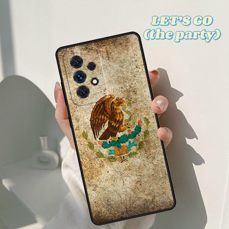 Mexico Flag Phone Case For Samsung Galaxy A42 A31 A40 A51 A71 A32 A80 A91 A52 A72 A73 A20e A21S A50 A70 A11 A12 Cover