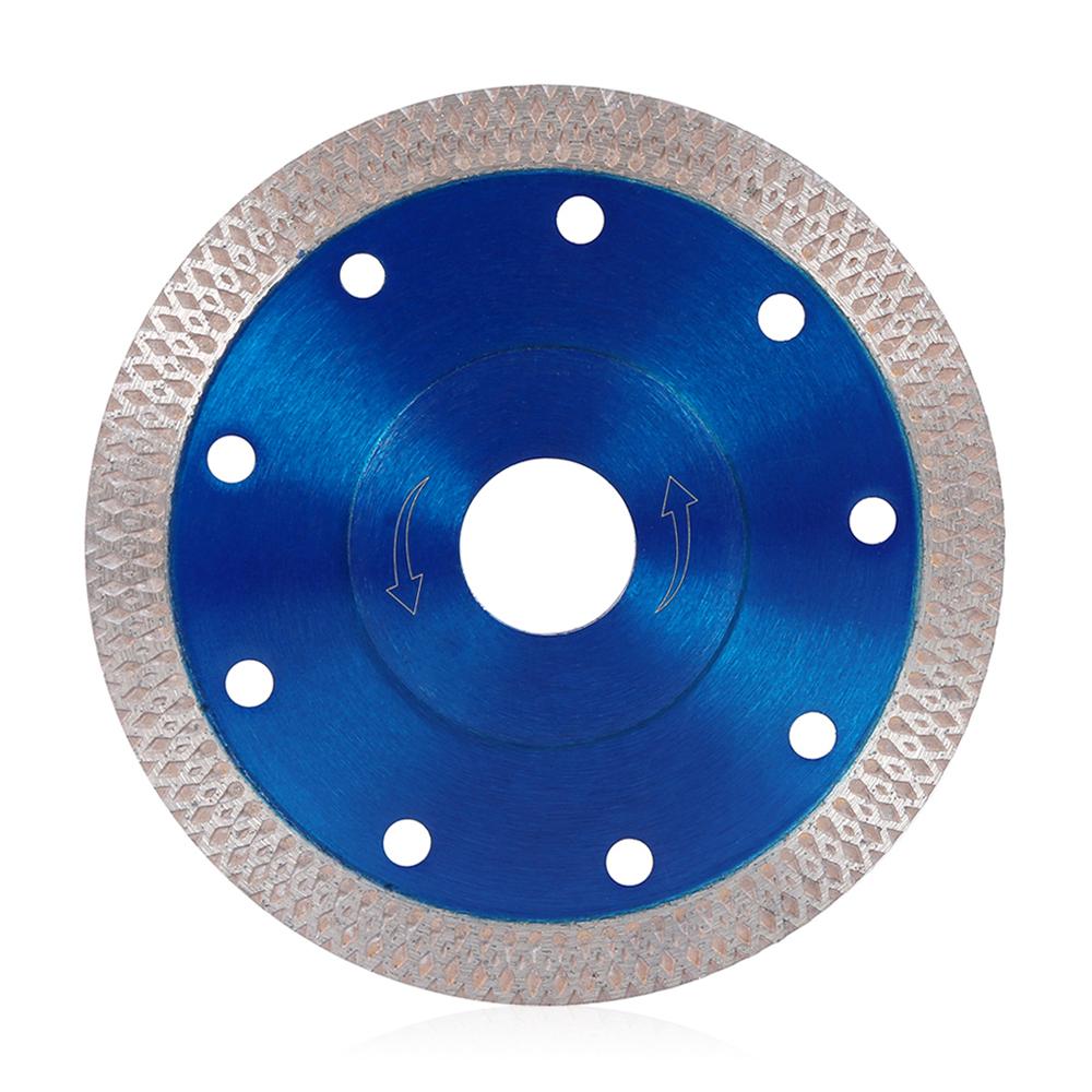

115/125мм Алмазный Диск для Плитки Сверхтонкий Диск для Мрамора Турбо Фарфоровый Диск для Керамической Плитки Резка Гранита Шлифовка 1/10 шт 115mm&1Pcs&Multipurpose Cutting синий