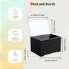 Solid Suggestion Box With Lock and Sign Holder Donation Box Plastic Container Tip Jar  Charity