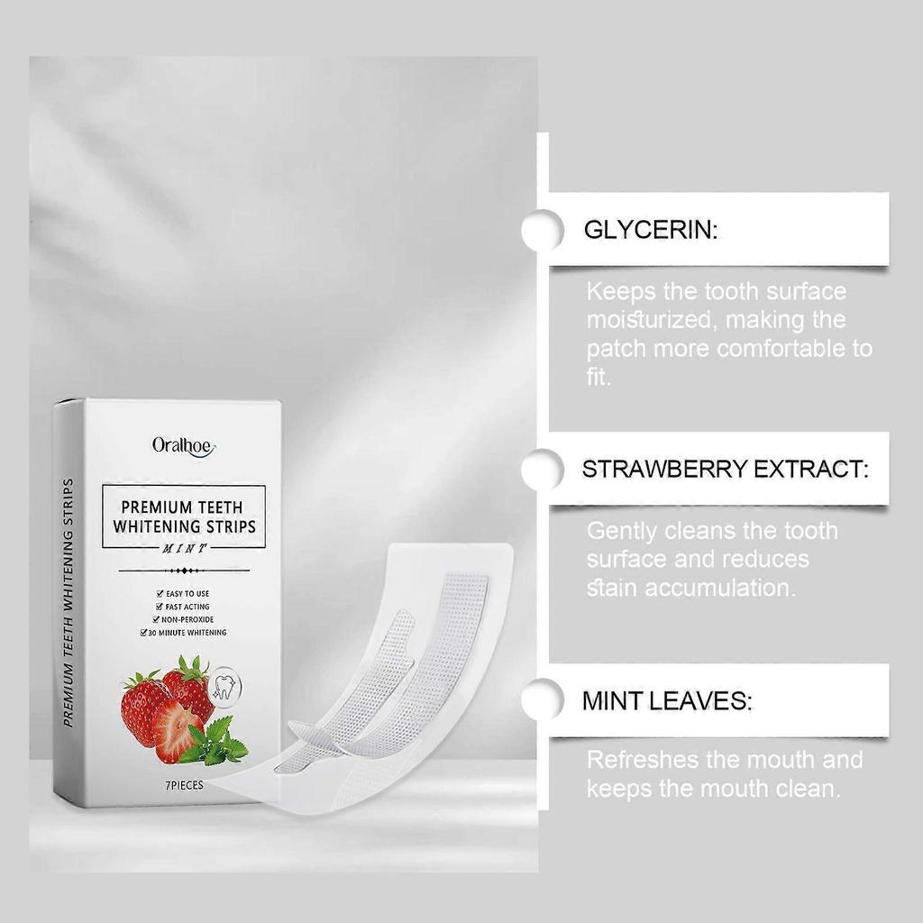Dental Care Patch Gentle Cleaning Tea Stains To Enhance Teeth Brightness Home Care Patch Less