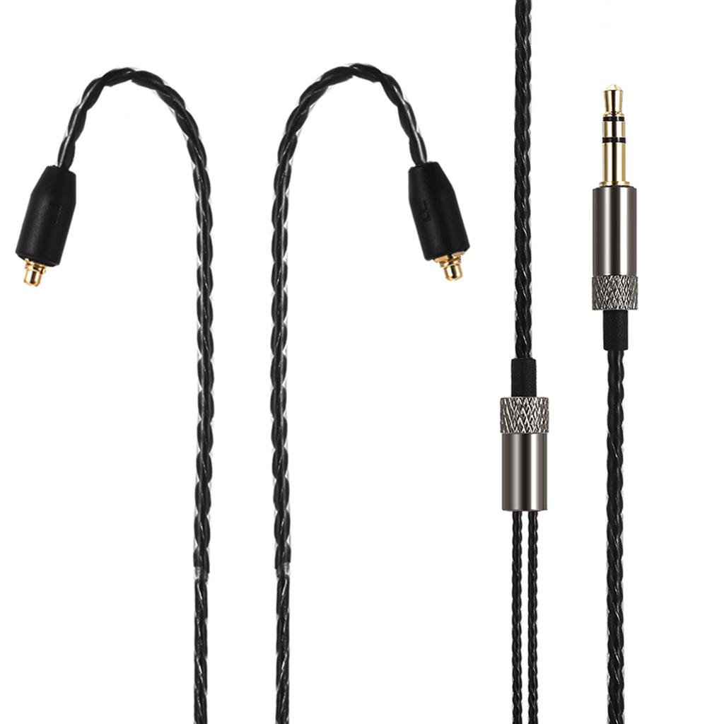 Cavo per auricolari cablati da 3,5 mm Cavo per cuffie sostitutivo staccabile Connettore MMCX per Shure SE215