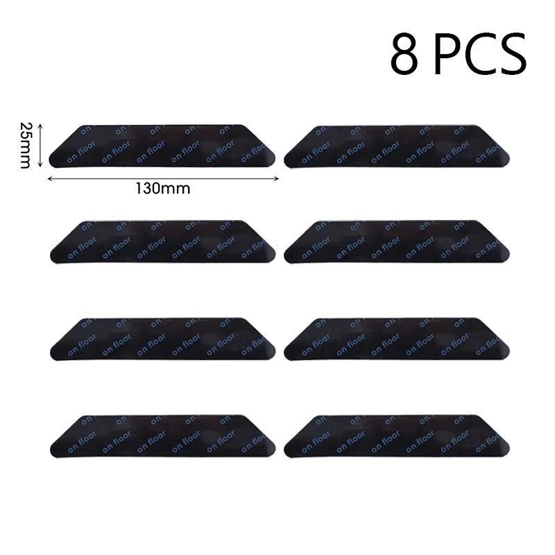 

16/8 шт. Килим нековзка наклейка Багаторазовий миється антискручувальний килимовий патч Фіксовані наклейки Килимок для підлоги Стрічка Захоплювач Кутова накладка