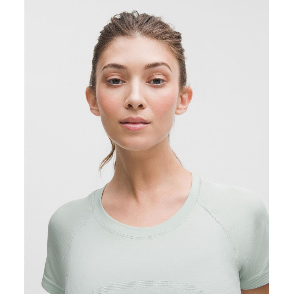 Lululemon Swiftly Tech Short Sleeve Shirt 2.0  Hip Length Pelican Pelican