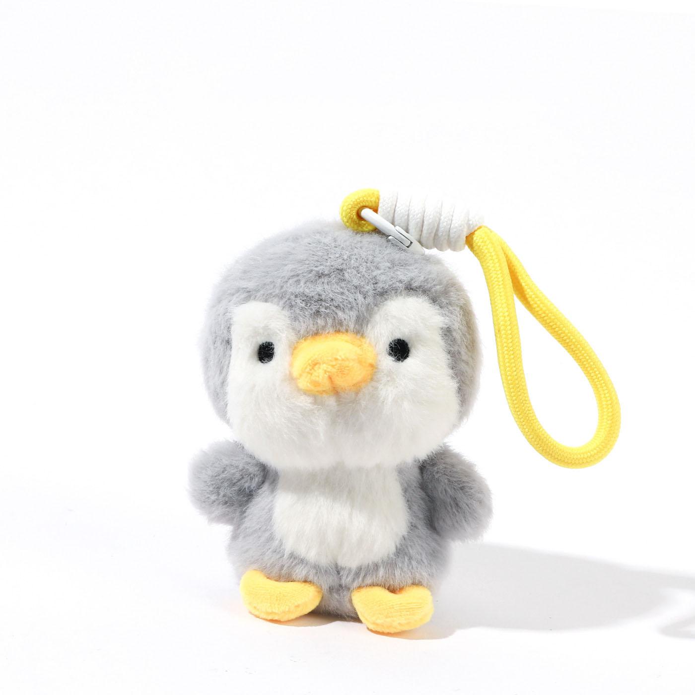 

Японская плюшевая игрушка Пингвин Антарктический кулон Украшение для рюкзака Брелок Кукла Подарок серый