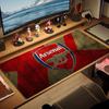 Arsenal F Large Size Mouse Pad Large Gaming Table Cushion Non-slip Laptop Tablet Big Mousepad XXL Mat Mini PC Playmat With Lock edge