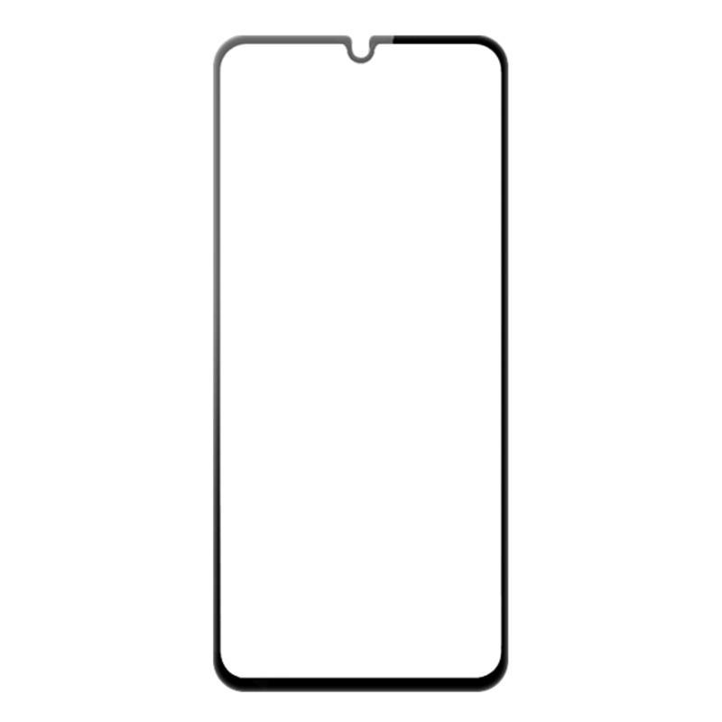 AMORUS For Samsung Galaxy A14 5G/A14 4G HD Silk Printing Full Glue Tempered Glass Film Secondary Hardening Anti-fingerprint Full Screen Protector