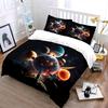 Space Universe Art Three-Piece Soft Comfortable Duvet Cover Bedding Set Included 1*Duvet Cover & 2*Pillowcases, Gift
