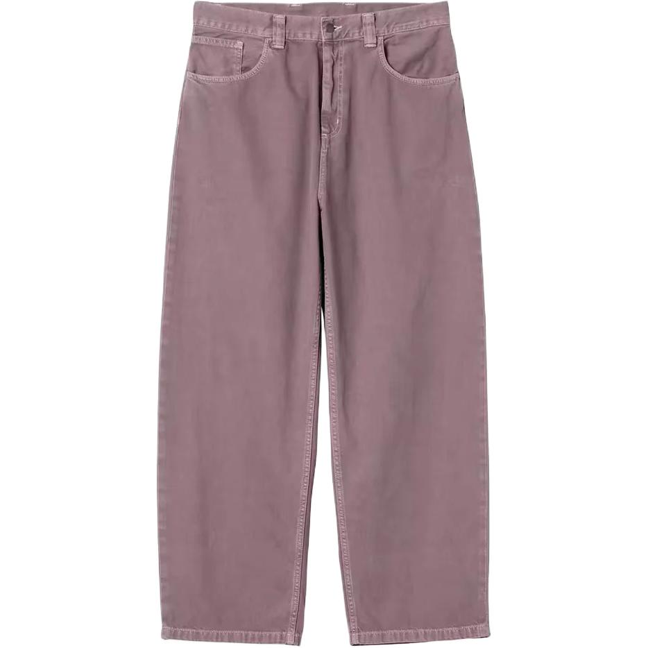 Carhartt WIP Solid Color Loose Fit Zip Casual Pants Men bottoms I03480933I4J