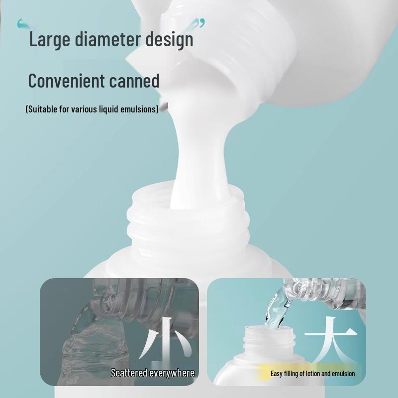Portable 60ml Travel Dispenser Bottle for Shampoo, Shower Gel, and Facial Cleanser