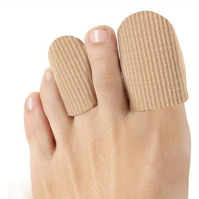 Fabric Toe Separator Finger Protector Applicator Corn Callus Remover Bunion Corrector Pedicure Tools Pain Relief Tube Foot Care