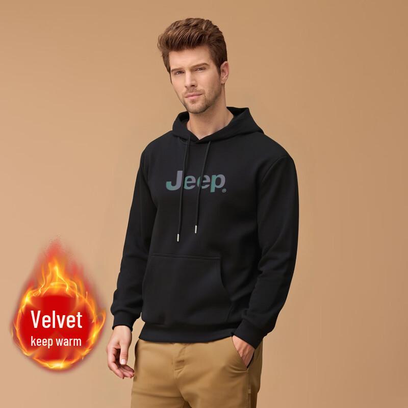 Мужская модная повседневная толстовка с капюшоном JEEP M