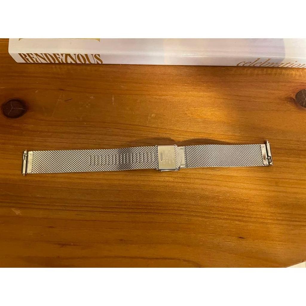 Used SKAGEN Watch Mesh Strap Silver