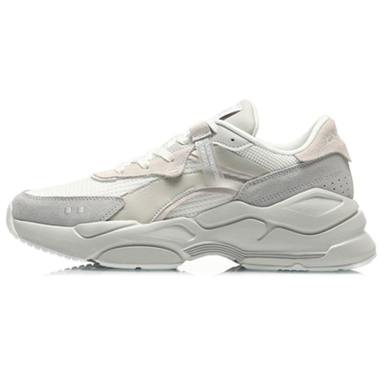 (WMNS) Li-Ning Candle Dragon 2.0 Grey White Women s AGCQ353-2 EU 44⅓