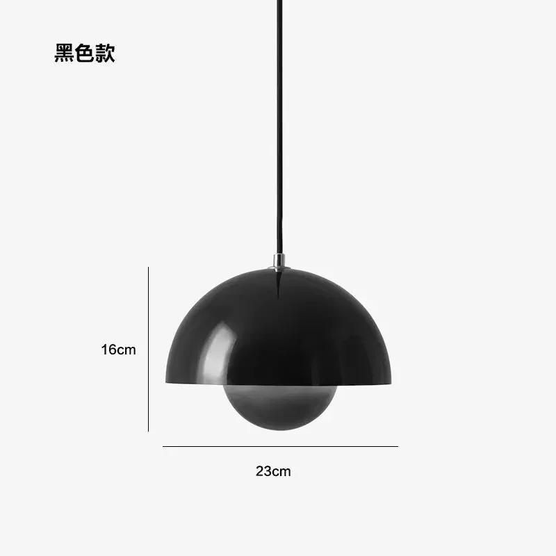 23cm Creative Chandeliers Bedroom Study Restaurant Pendant Light Decorative Lamp Multi-color Optional Modern Bud Indoor Lighting
