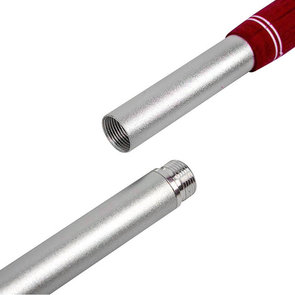 Odpinany trójsekcyjny putter, przenośny stop aluminium, klub treningowy do golfa dla leworęcznych i praworęcznych (1 klub), niebieski, 86,5 CM Blue