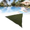   Sun Shade Sail Canopy Outdoor Pool Shade Cloth Suncreen Awning Shade with Silver Coated
