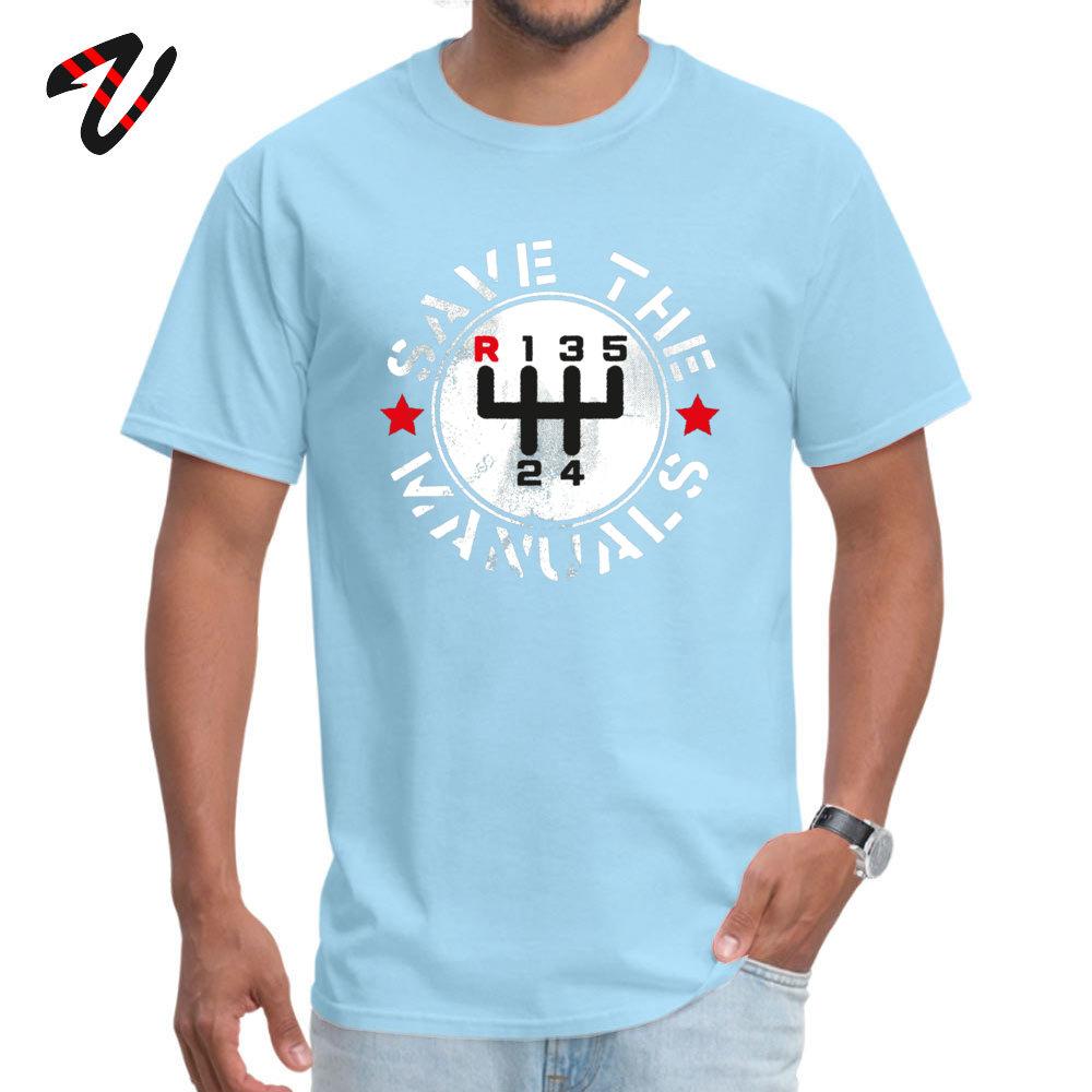 Mens T Shirts Funny Save The Manual Transmission Car Tops Men TShirt Cotton Crew Neck Koi Pickle Tees Labor Day Free Shipping