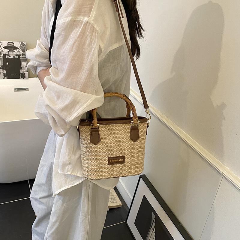 Seaside Vacation Beach Bag Large Capacity New Handbag Shoulder Bag Messenger Bag