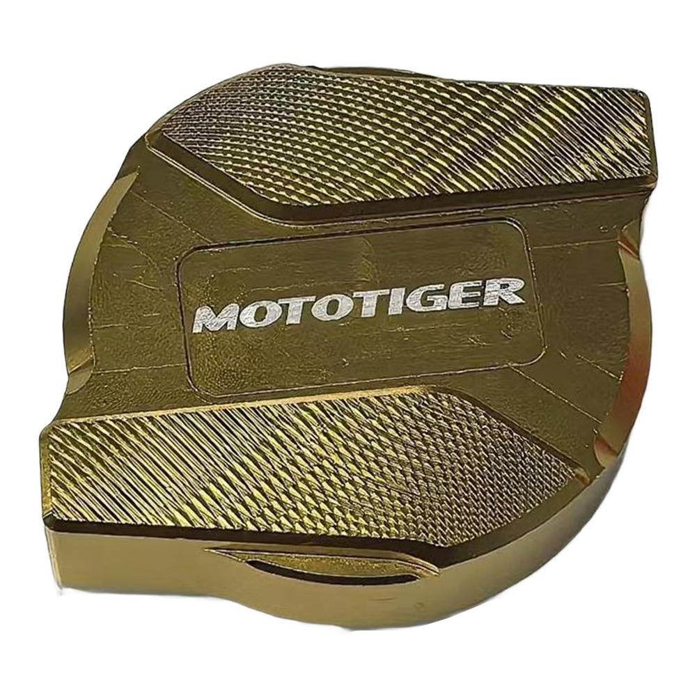 Fuel Tank Cap Motorcycle Modification Accessories Aluminum Alloy Fuel Tank Decorative Cap Gold Silver Red Blue Black Oil Cap золотой