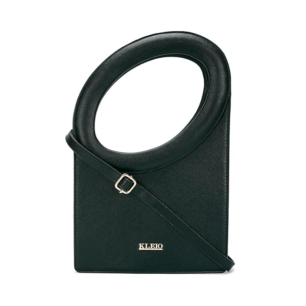 

Жіноча сумочка зі штучної шкіри скульптурної форми з верхньою ручкою та знімним ременем 20 x 5 x 24 Centimeters