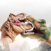 Arm Size Head Puppets Crocodile Head Gloves Soft Rubber Hand Puppet Realistic Dinosaur Head Model