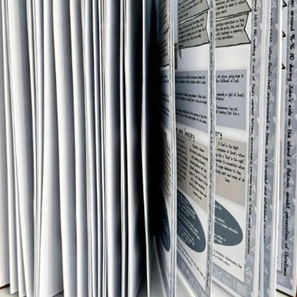 Topical Bible Study Notebook Chronological Study Journal with Checkboxes for Church Bible Studies