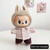 For Labubu Doll Clothes Clothes Hoodies Doll Clothes Color Match Hoodies Dolls Accessories Cute Decoration Little Cloths