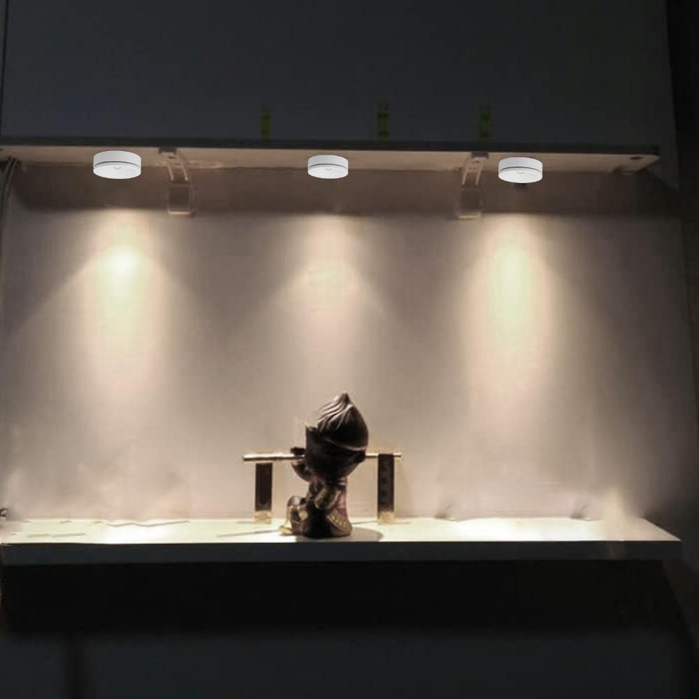 2pcs 6.6ft Cable USB Mini Spotlights 5V Small Spot Lights LED Spotlights  Display Cabinets