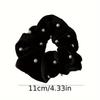 Velvet Hair Bands Large Size Hair Accessories Fashion Large Intestine Hair Bands  Daily Use