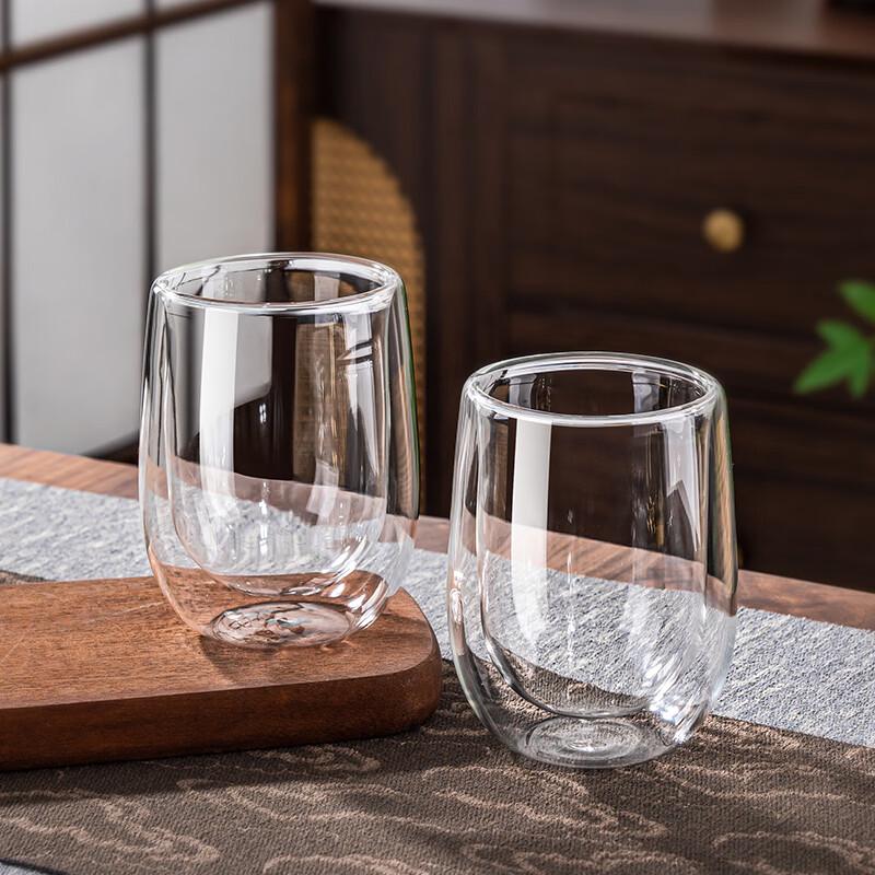 Handun Heat-Resistant Double Wall Glass Tea Set