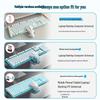 EWEADN GX710 Silent Multi-Mode Mechanical-Feel Keyboard & Mouse Combo