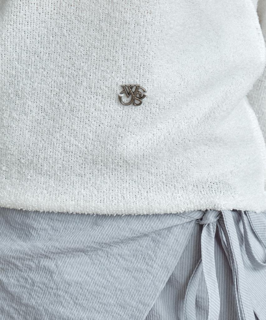 Wednesday Oasis For Woman Misty Boat Neck Knit_Ivory(W26Tp03)