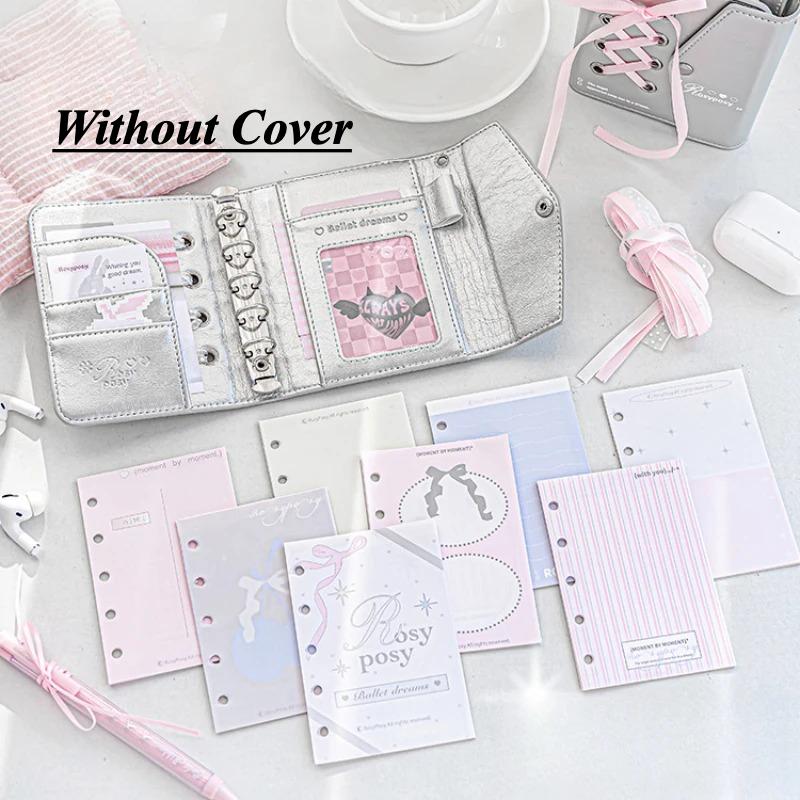 Ballet Series PU Leather Photocard Binder M5 Mini Card Collection Book for 3 Inch Kpop Photocard Sleeves Kawaii Photo Album New