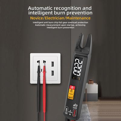 4000 zählt Digital Clamp Meter Multimeter Multifunktionale Voltmeter Amperemeter AC DC Spannung Strom