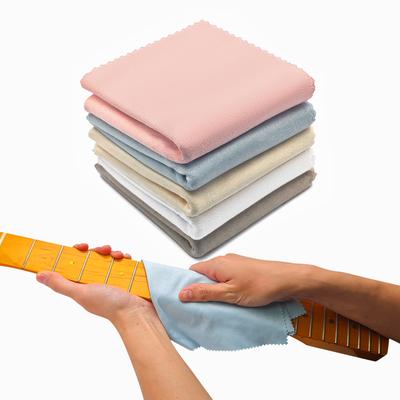 Pacote com 10 Panos de Polimento 31x31cm Pano de Limpeza para Instrumentos Musicais Perfeito para Guitarristas Pianistas Violinistas Presente